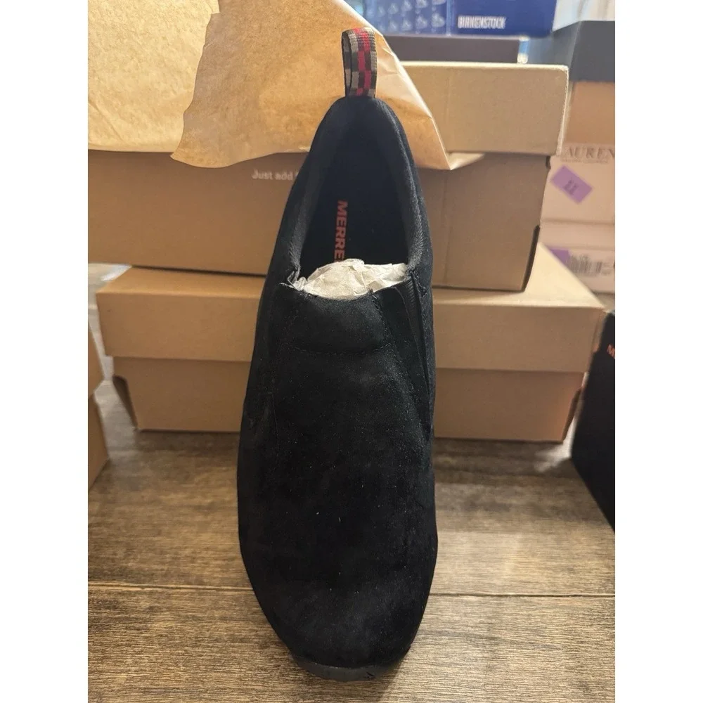 Merrell® Jungle Moc™ Slip-On Shoe in Midnight Black Size 11 Wide